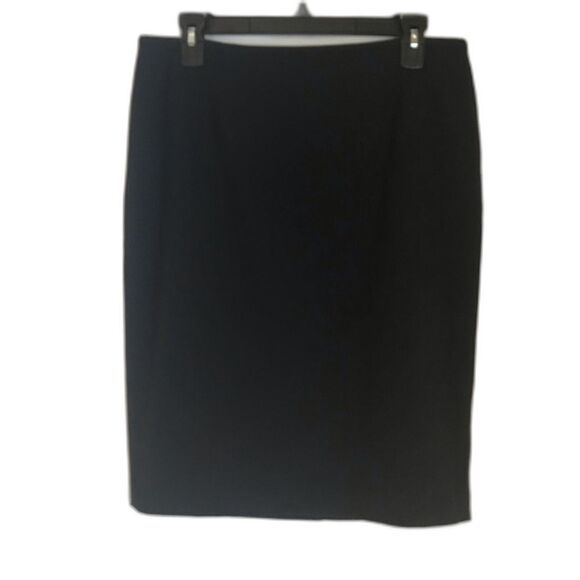 Calvin Klein Classic Navy Blue Pencil Skirt Women's Size 10 NWT - Picture 1 of 8